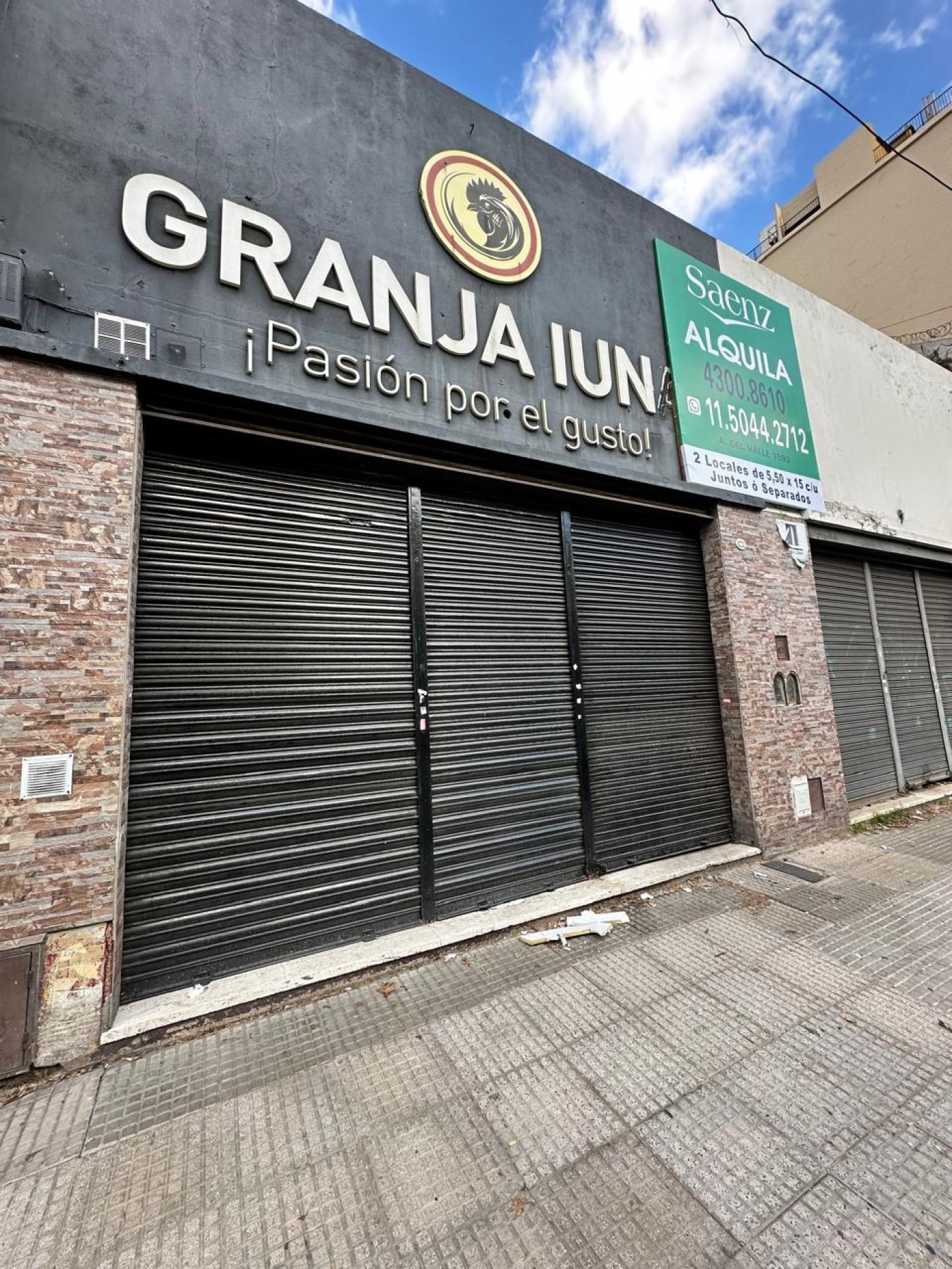 LOCALES EN ALQUILER A METROS DE AV MONTES DE OCA /Ref: 344